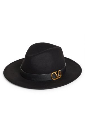 VLOGO Wool Felt Fedora