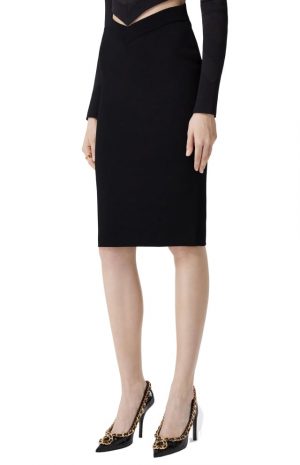 Octavia V-Waist Sweater Skirt